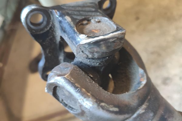 Nepareizi sametināts kardāns